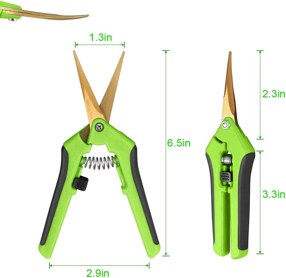 6 Tier Black Mesh Zippered Herb Drying Rack Hanging Dryer Dry Net with Pruning Shear for Hydroponics image number 4