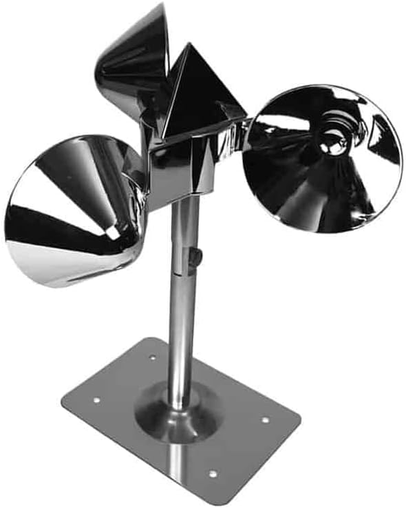 Bird-X Bird Deflector, Launches Multi-Sensory Attacks to Scare Birds Away, Ideal for Commercial and Residential Spaces, Easy to Install, 10" X 7" X 10" image number 1