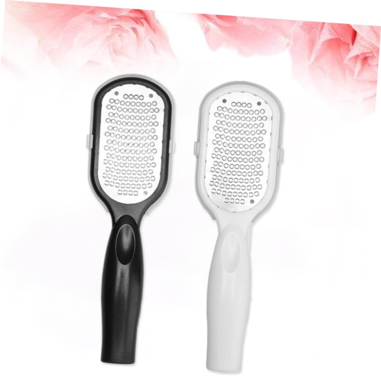 WOFASHPURET 2Pcs Double-Sided Foot Rasp File Stainless Steel Non-Abrasive Callus Care for Feet Exfoliating Pedicure Rasp Trimmer Random Color image number 2