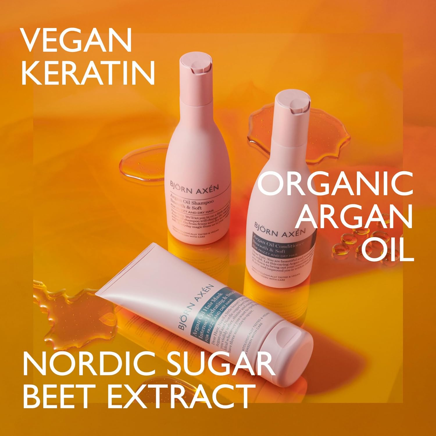 Bjorn Axen Argan Oil Hair Mask for Unisex 6.76 Oz Masque image number 5