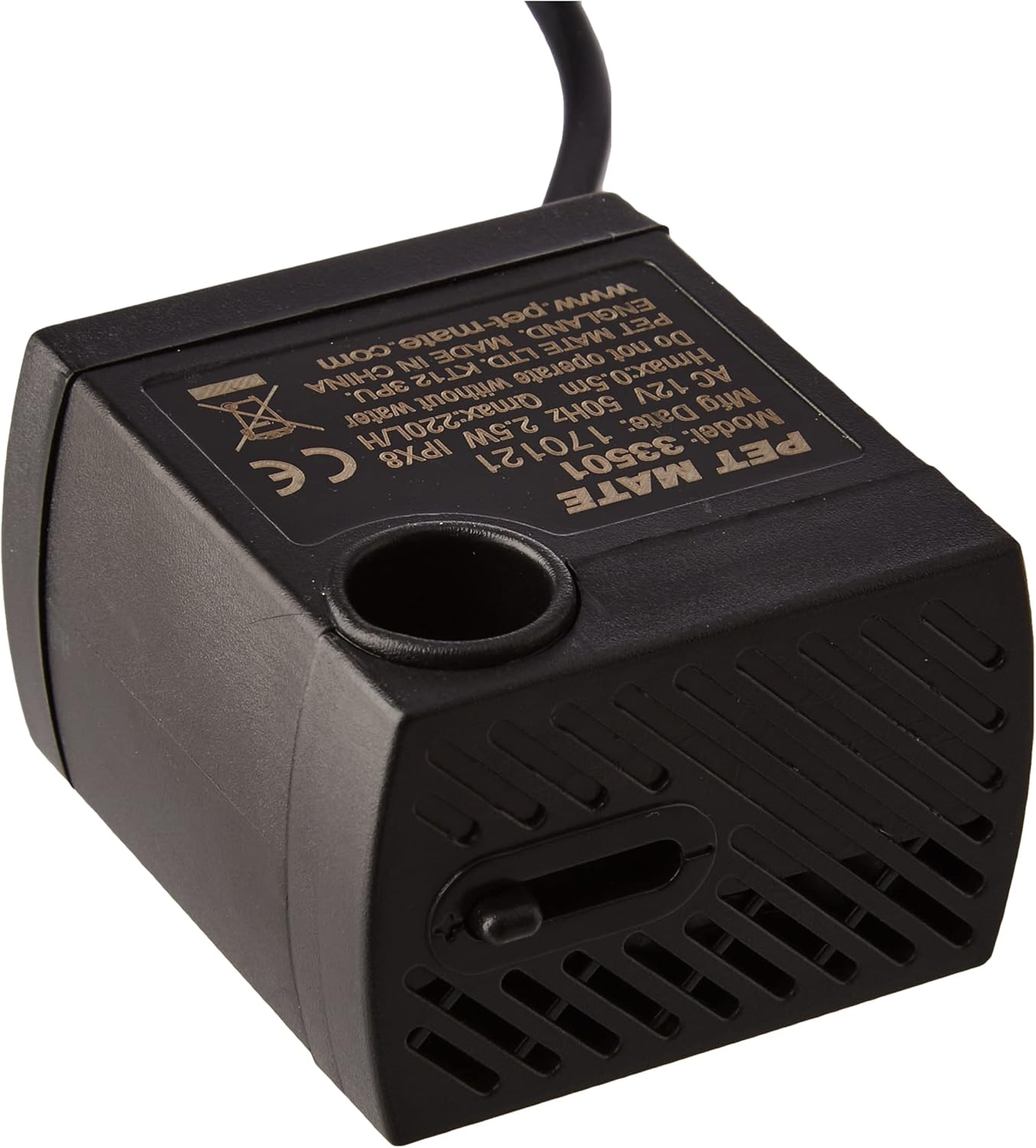 Replacement Pump for Cat Mate and Dog Mate Pet Fountains