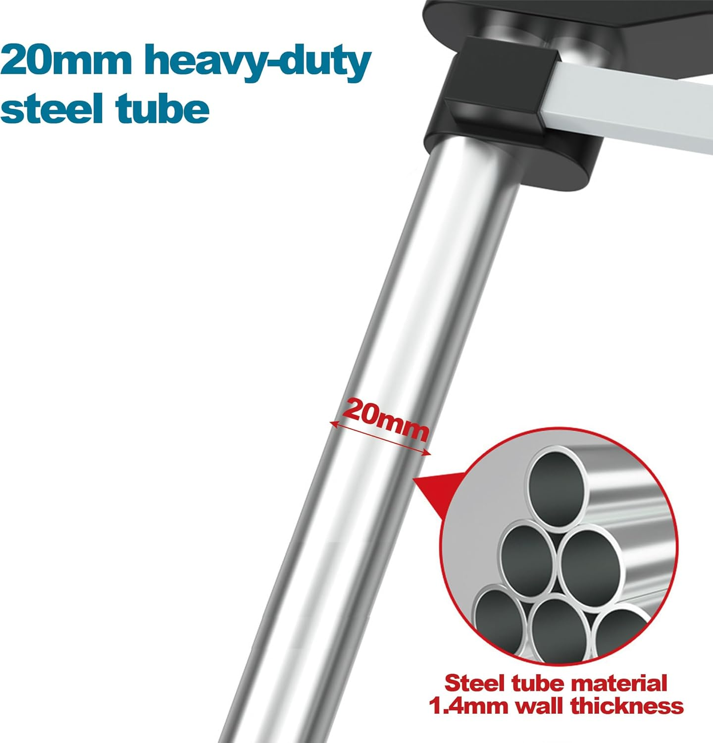 SALESBAY Stair Climbing Trolley Cart 10 Wheels Folding Hand Truck Aluminum 70KG image number 5