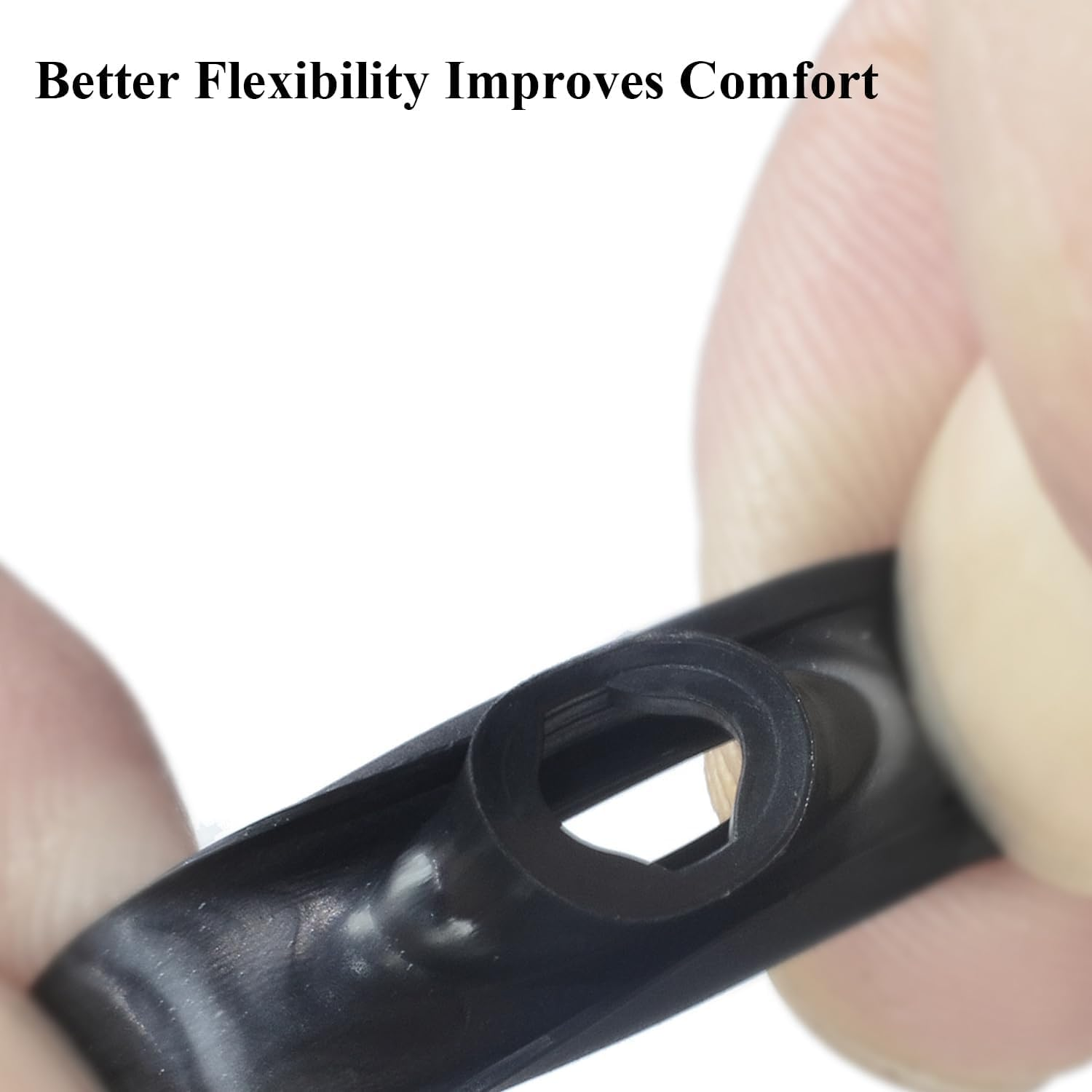 Adhiper Silicone Eartips Replacement Buds Pro Earbuds Earmuffs Compatible for Samsung Galaxy Buds Pro Earplugs-Fit in the Charging Case, Noise-Reducing Non-Slip Silicone Earplugs with Filter (Black) image number 6