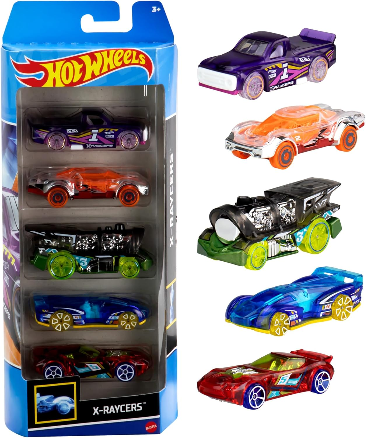 Hot Wheels 5-Car Pack Assortment image number 4