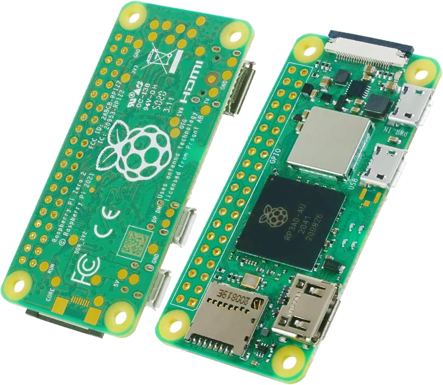 A-DIGISHUO Raspberry Pi Zero 2W Complete Kit 1Ghz 512M Wtih 32G SD Card Hdmi&Mini USB&GPIO Connector with Heat Sink Kit (Raspberry Pi Zero 2W 9-In-1 Kit) image number 5