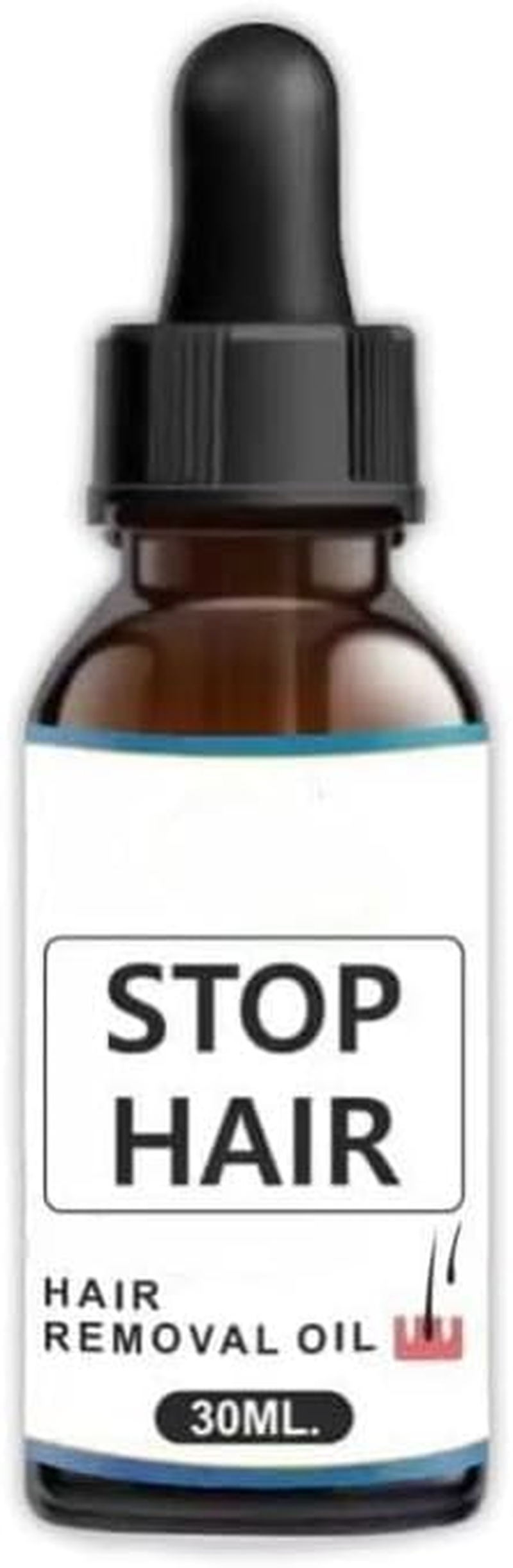 Rapik 100% Natural Hair Growth Inhibitor, Hair Removal Oil Remover Hair Inhibiting and Reducing to Stop Hair Growth - 30Ml for Women