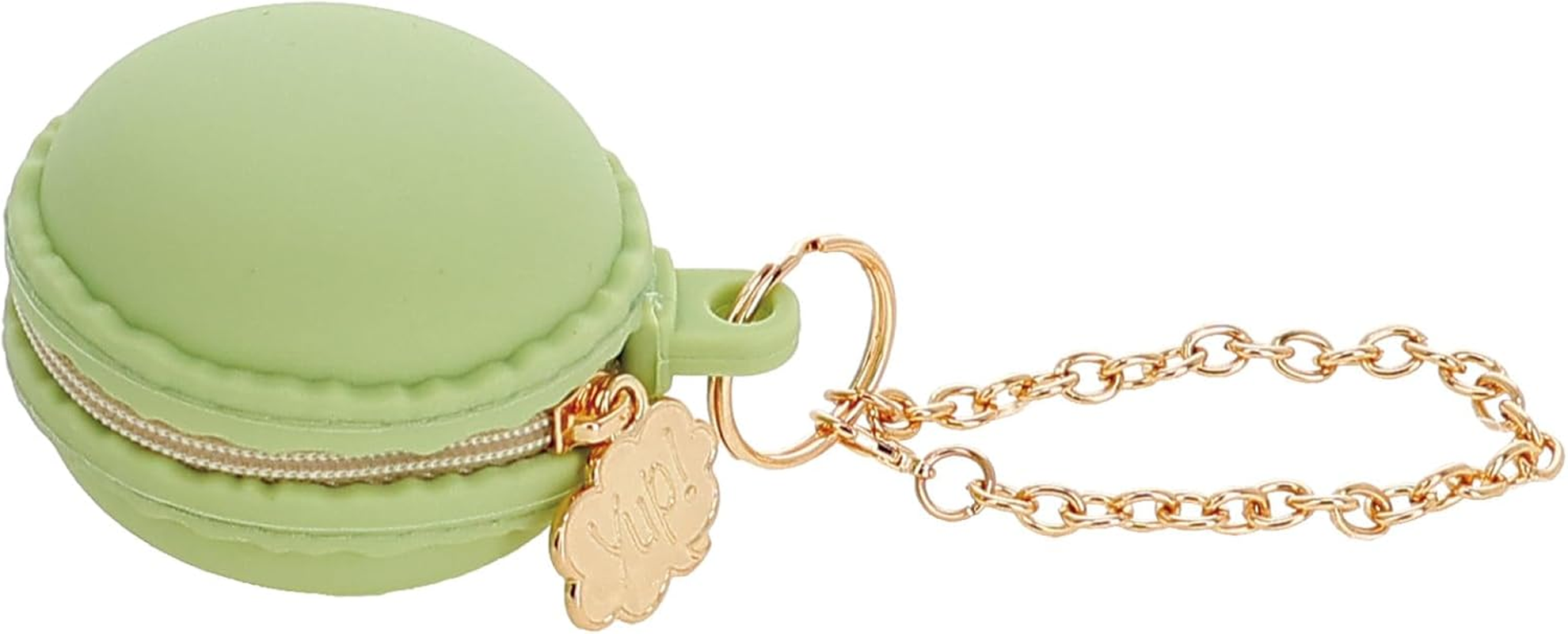 Marushin Pouch Yap Macaron Accessory Pouch with Chain - Flamboers Macaron image number 6