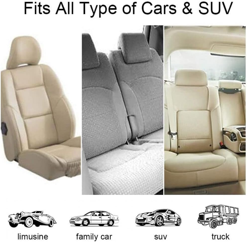 AIMALL Adjustable Pet Dog Safety Car Vehicle Seat Belt Harness Lead, Nylon Seatbelt for Dogs and Cats, 33.5-63.5Cm (13-25 In), 8 Colours, Durable and Bite-Proof - Blue image number 6