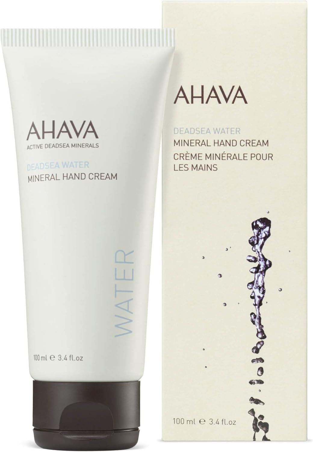 AHAVA Dead Sea Water Mineral Hand Cream - Hand Moisturizer for Dry Cracked Hands, Light & Fast Absorbing, Enriched with Exclusive Blend Osmoter, Smoothing Witch Hazel & Soothing Allantoin, 3.4 Fl.Oz image number 5