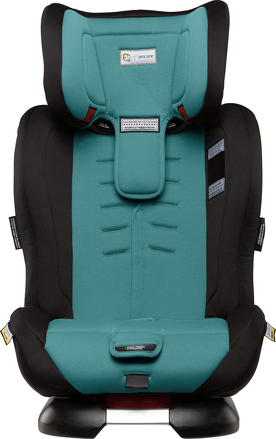 Infasecure Luxi II Astra Convertible Car Seat for 0 to 8 Years, Aqua (CS4313) image number 3