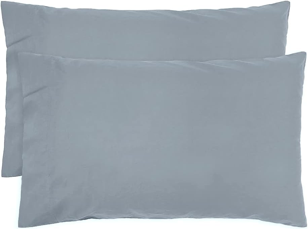 Bambury Temple Organic Cotton Sheet Set, Steel Blue, King