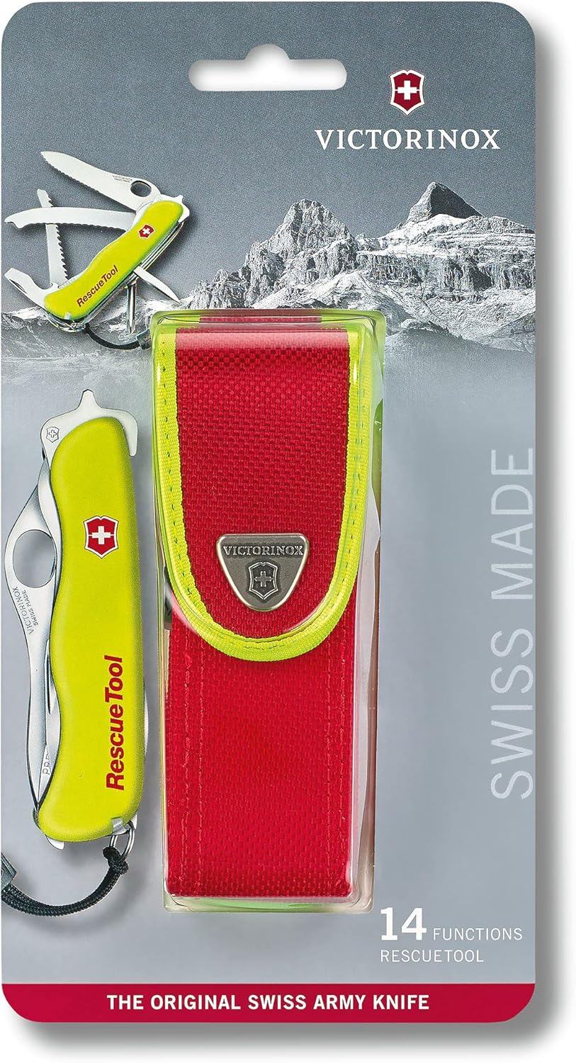 Victorinox Swiss Army Pocket Knife Rescue Tool with 13 Functions, Blister Pack Packaging image number 2