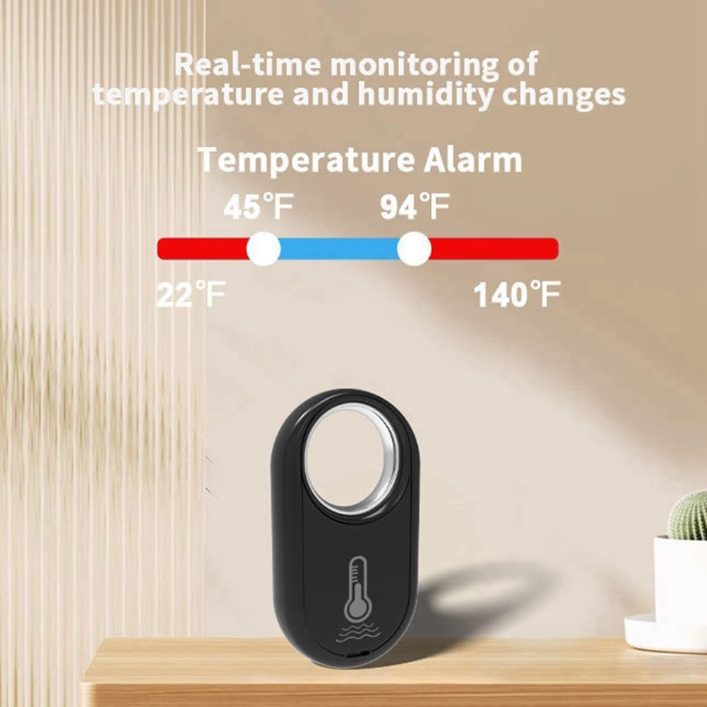 Tuya Temperature and Humidity Sensor Wireless Tuya Zigbee Temperature and Humidity Meter Home Smart Detector image number 2