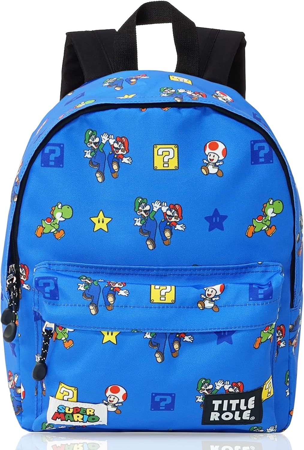 Title Roll Super Mario Kids Jump & Run Backpack