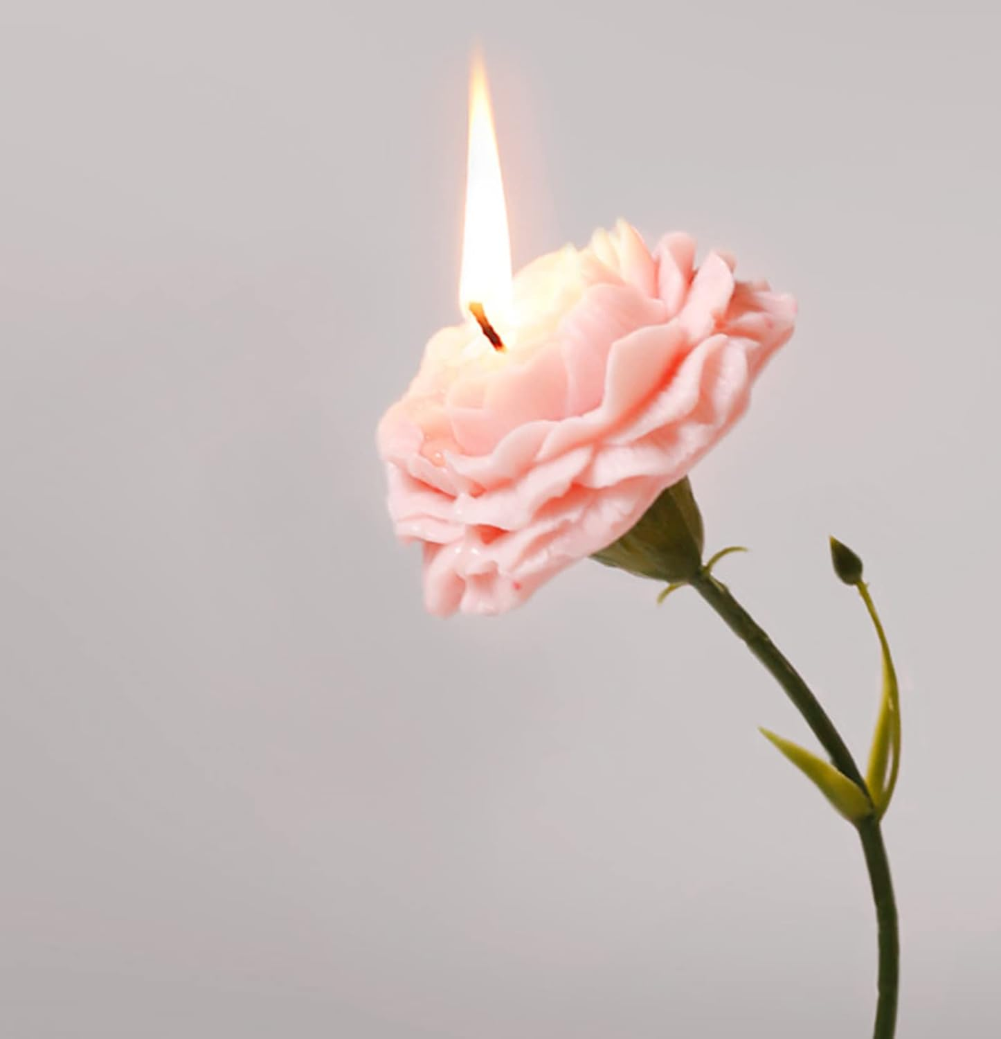 Flower Silicone Mold, Candle Molds, 3D Peony Candle Mould Soap Muffin Chocolate Wax Ice Epoxy Resin Mold DIY Mould for Craft Handmade Gift