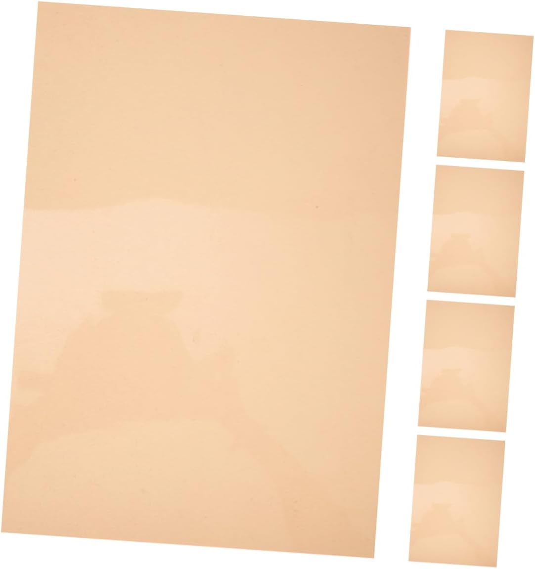 Jojofuny Colored PVC Film Light Filters 5 Sheets 11.7 X 8.3 Inch Transparent Light Correction Sheets for Photography Lighting and Stage Effects image number 3