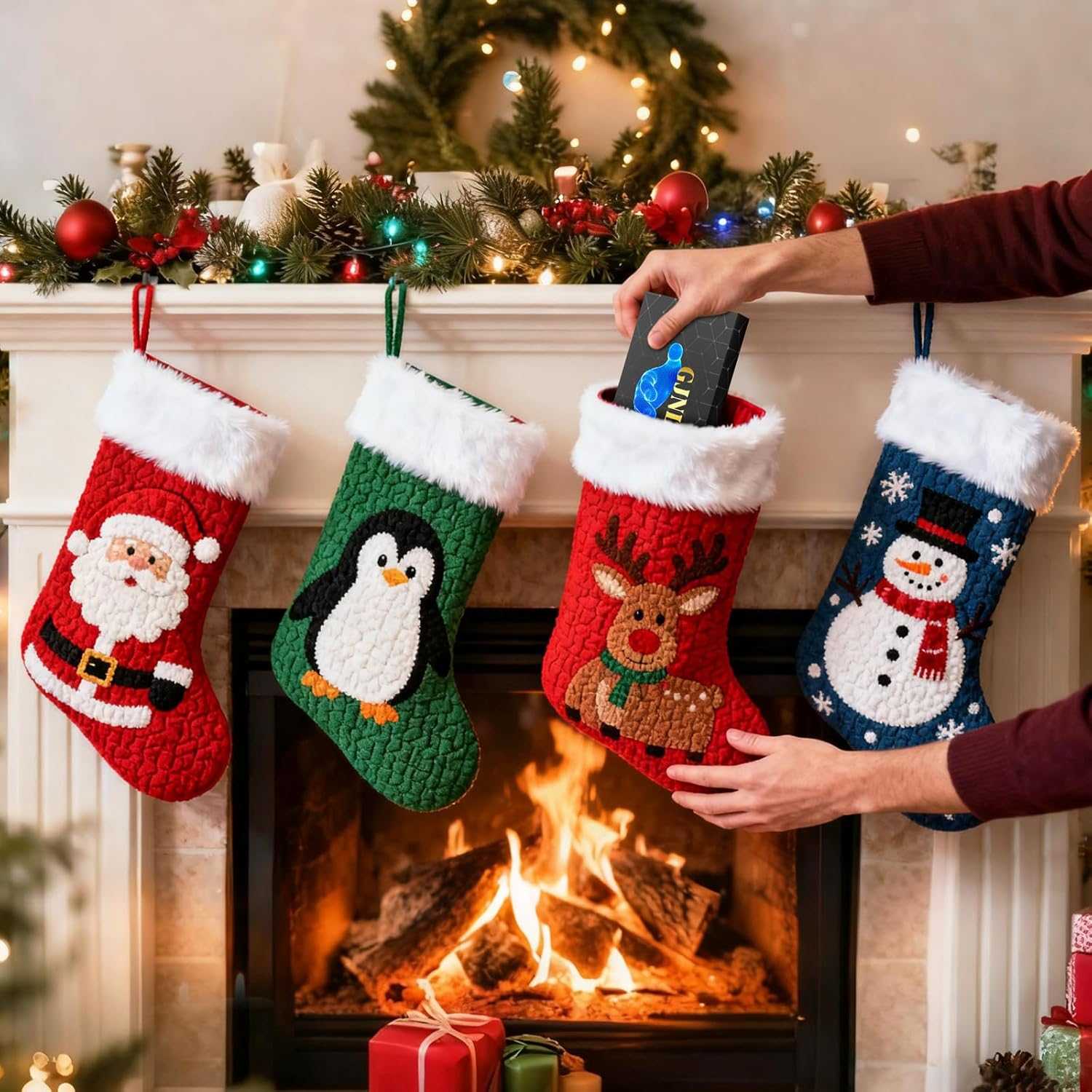 Stocking Stuffers for Men, Upgrade Colorful Wide Jaw Nail Clippers with Catcher - New Toenail Clippers for Men Seniors Thick Nail, Anti-Splash Ultra Sharp Christmas Xmas Presents Gifts for Adults image number 1