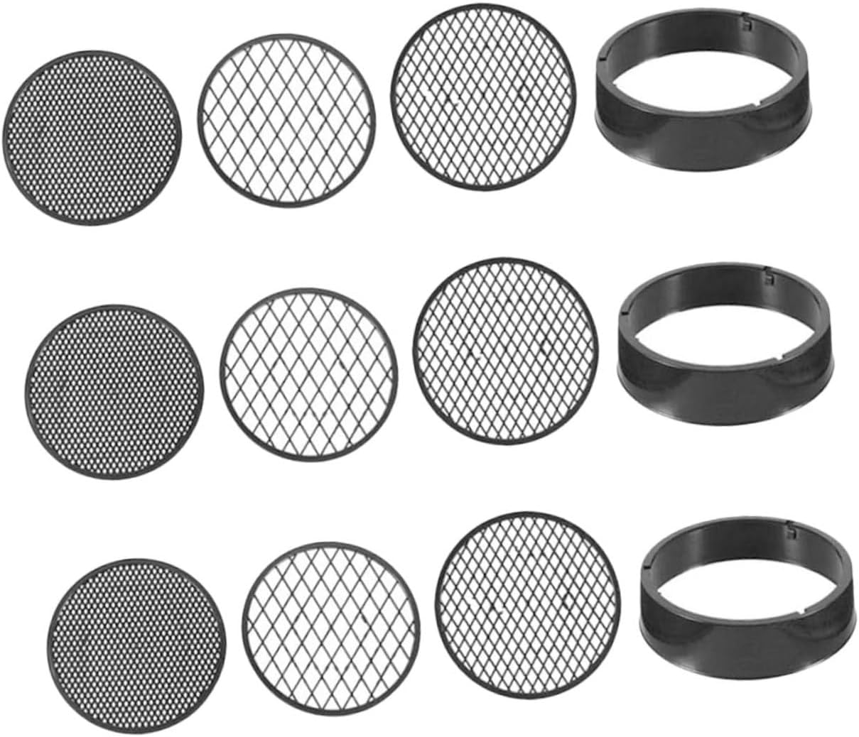 Amosfun 9Pcs Plastic Soil Sifters for Garden Manual Soil Sieves Gardening Sieve Sifting Pan for Planting Lightweight Plastic Sifting Tool for Garden Supplies image number 3