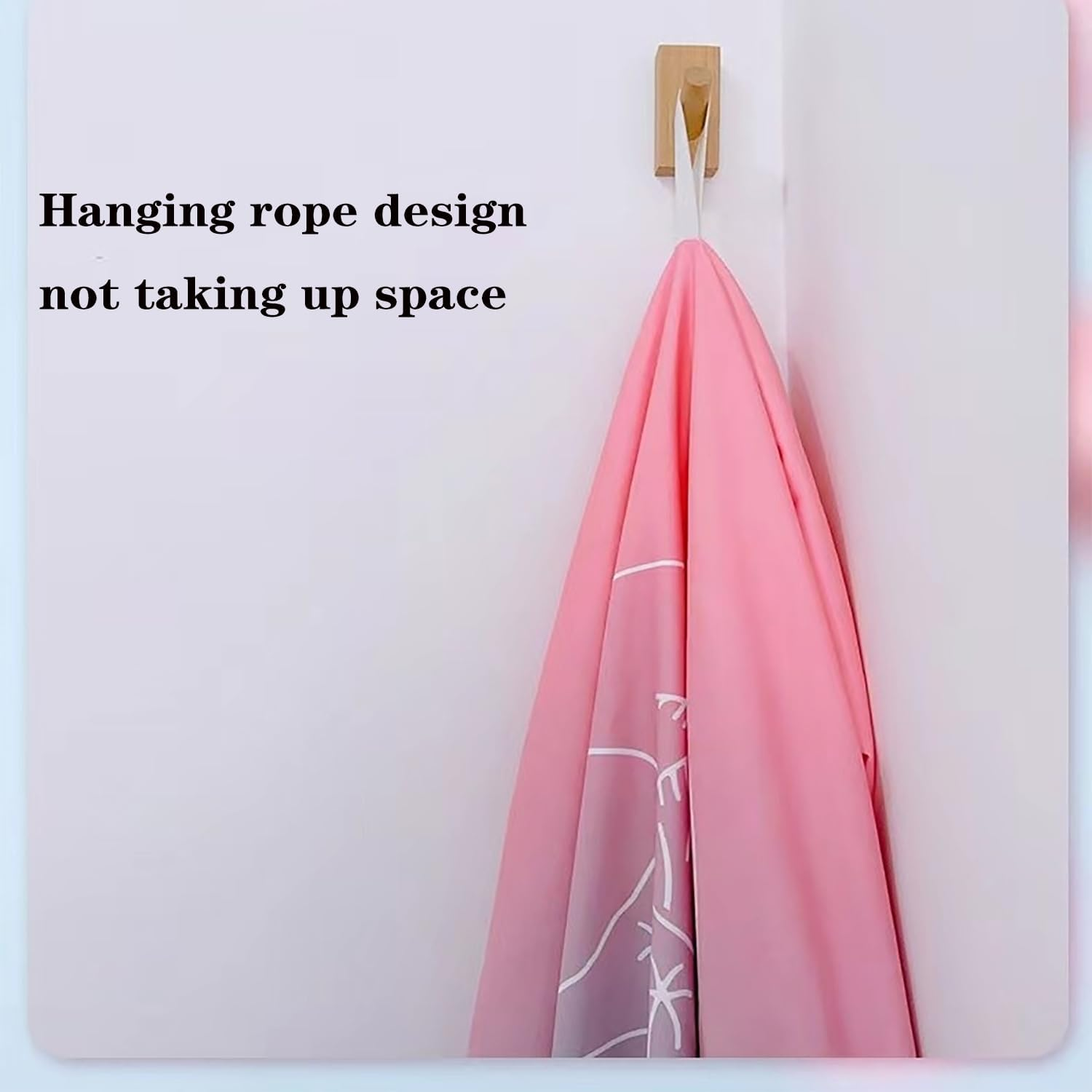 Zipper Style Quick Dry Lightweight Microfiber Changing Robe - Towel Robe, Surfing Cape Diving Suit Change Robe, Pink Blue Colors Poncho Hooded Robe for Women image number 2