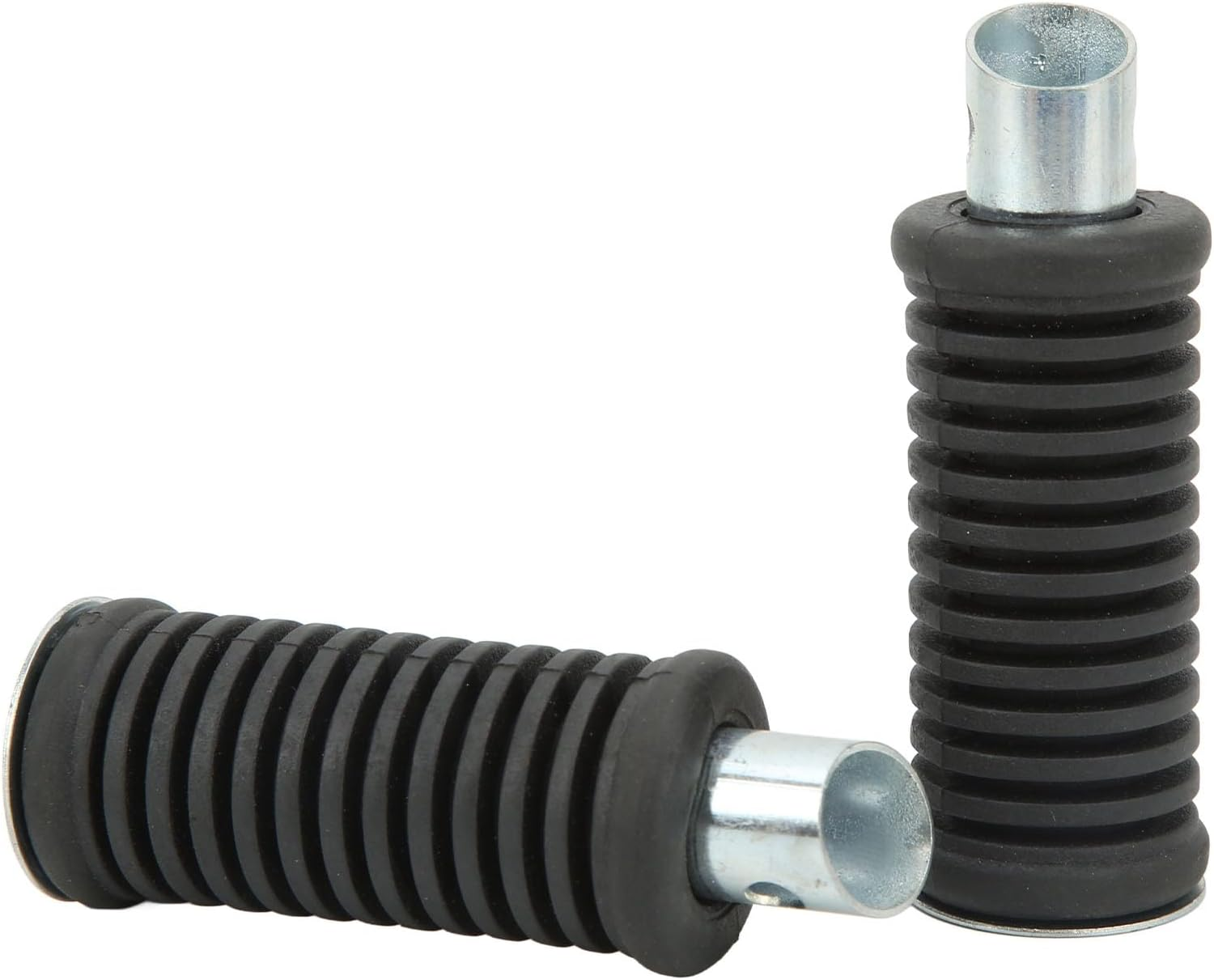 Penrux Footpegs, Foot Rest Rubber 8.5Cm High Strength 2Pcs for 196CC 6.0 6.5Hp Mini Bikes, Rear Foot Rests Motorcycle Rear Footrests Rubber Non Slip Footrests Plate Footrest Rubber Pad Grip Cover image number 6