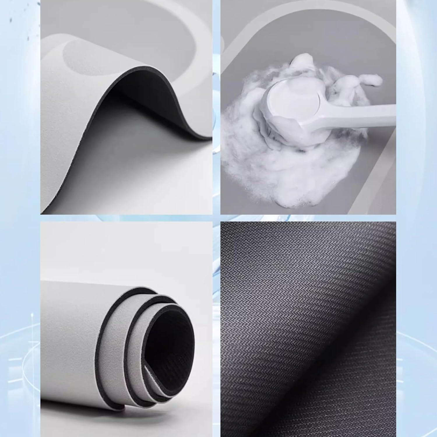 Salesbay Non-Slip Super Absorbent Floor Quick Drying Mat Soft Bath Rug Carpet