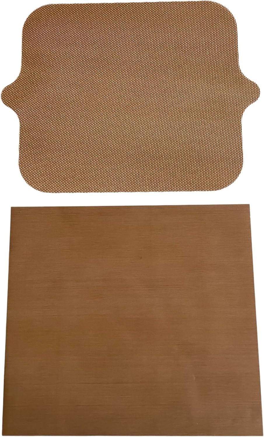 2Pc Nostik Reusable 31X40Cm Rectangular Air Fryer Liner Set - Beige