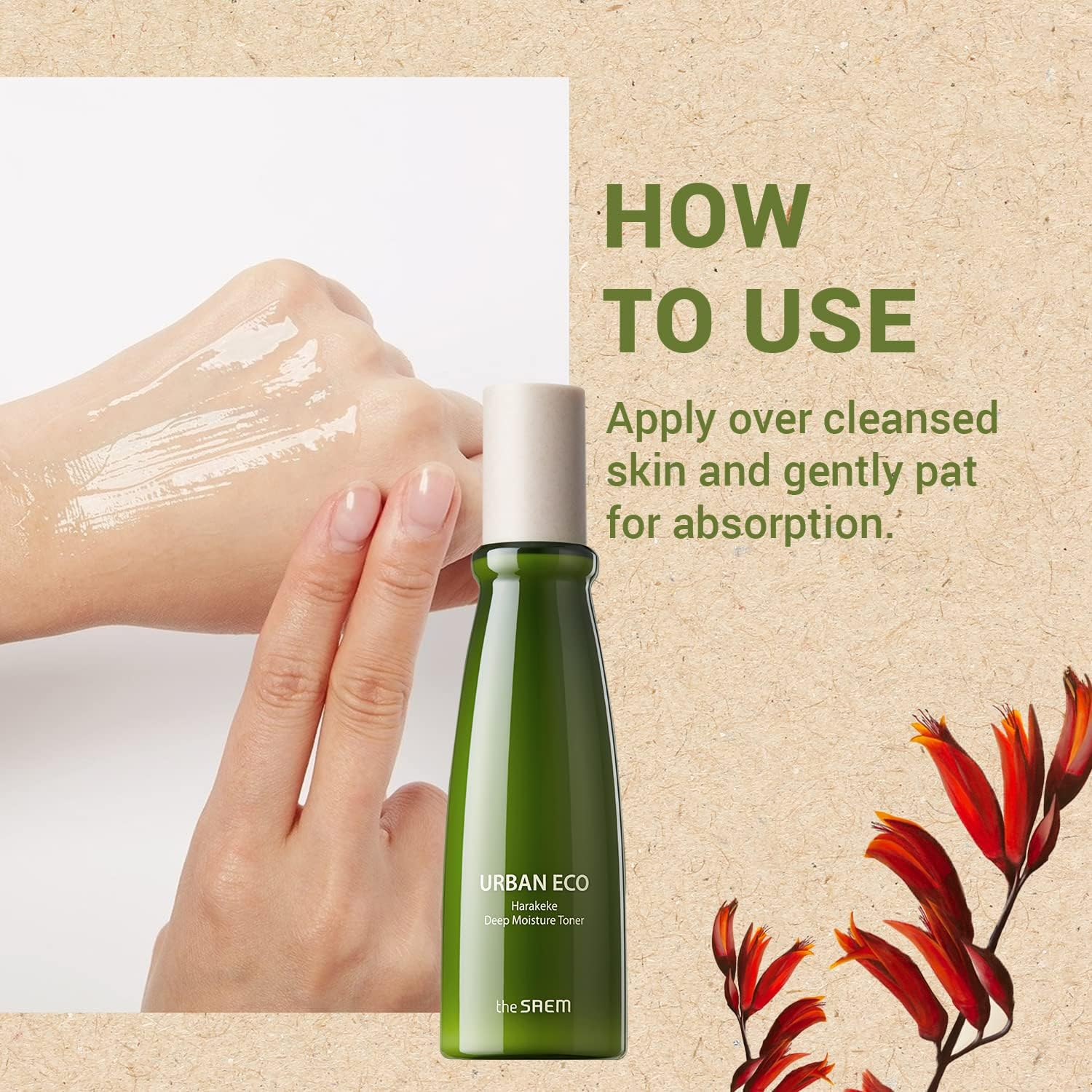 [The SAEM] Urban Eco Harakeke Root (Toner 180Ml) image number 3