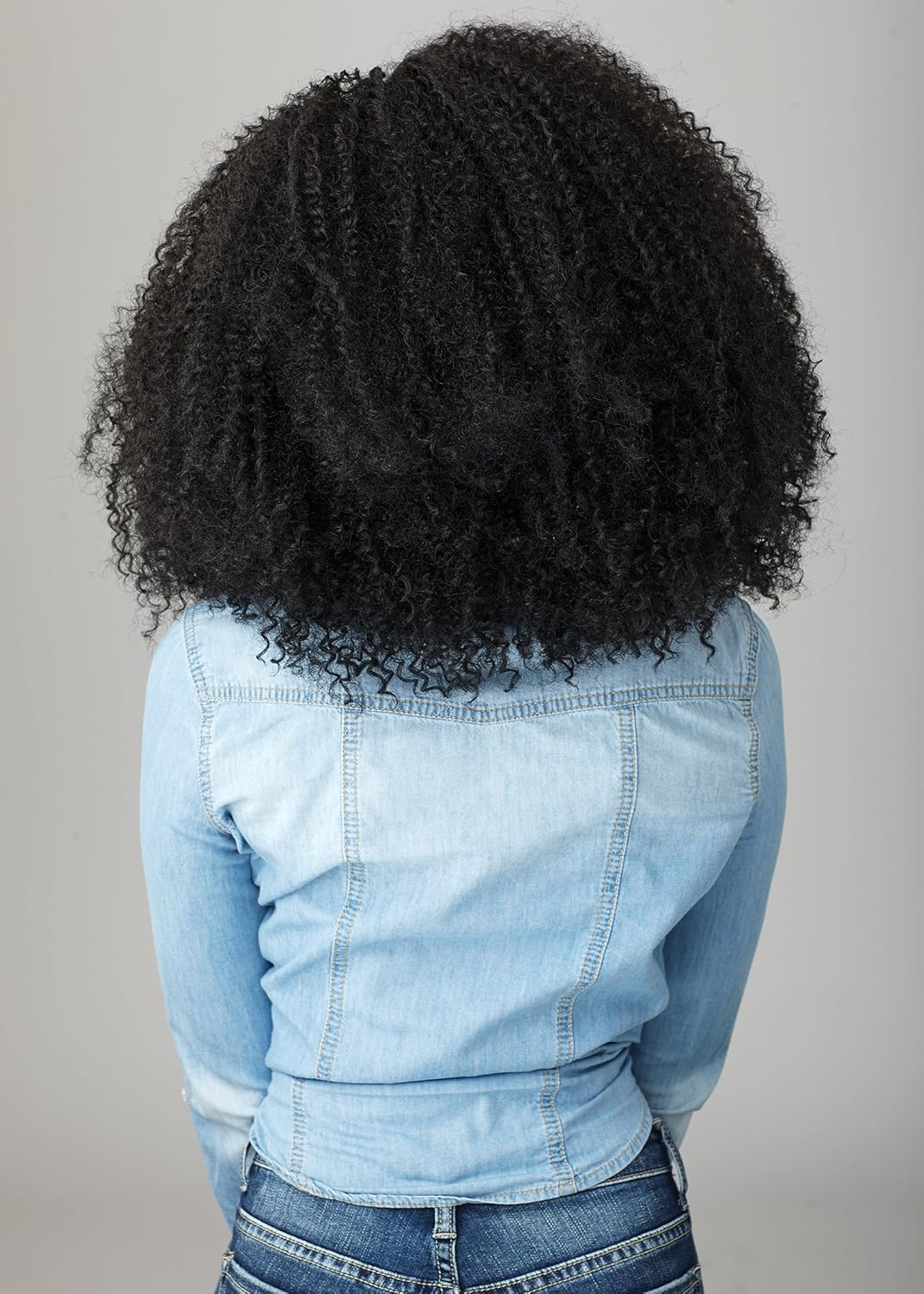 (1B) - Sensationnel Curls Kinks & CO KINKY 4B-4C Empress Lace Edge Wig - GAME CHANGER (1B [Off Black]) image number 4