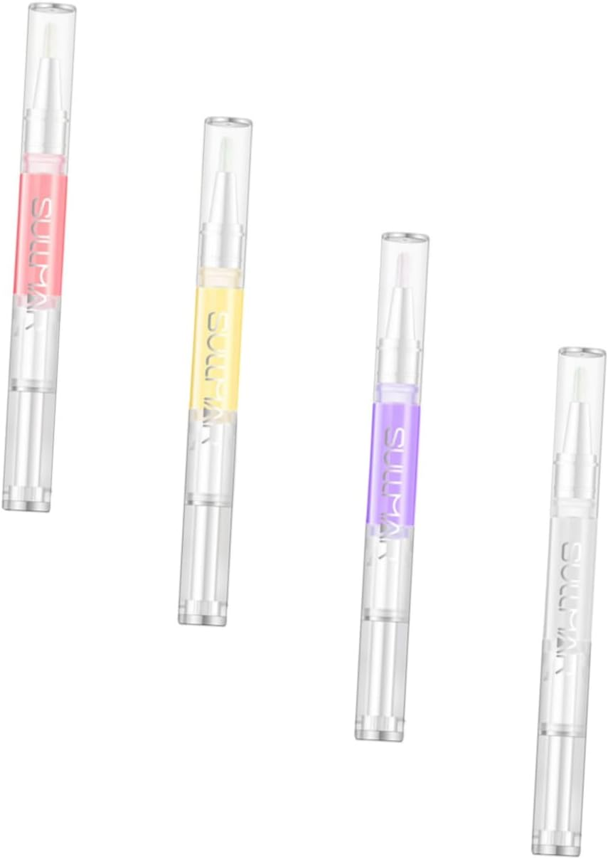 4Pcs Nail Care Essential Oil Pens Manicure Care Accessories Cuticle Remover Nail Repairing Oil Pen Tool image number 3