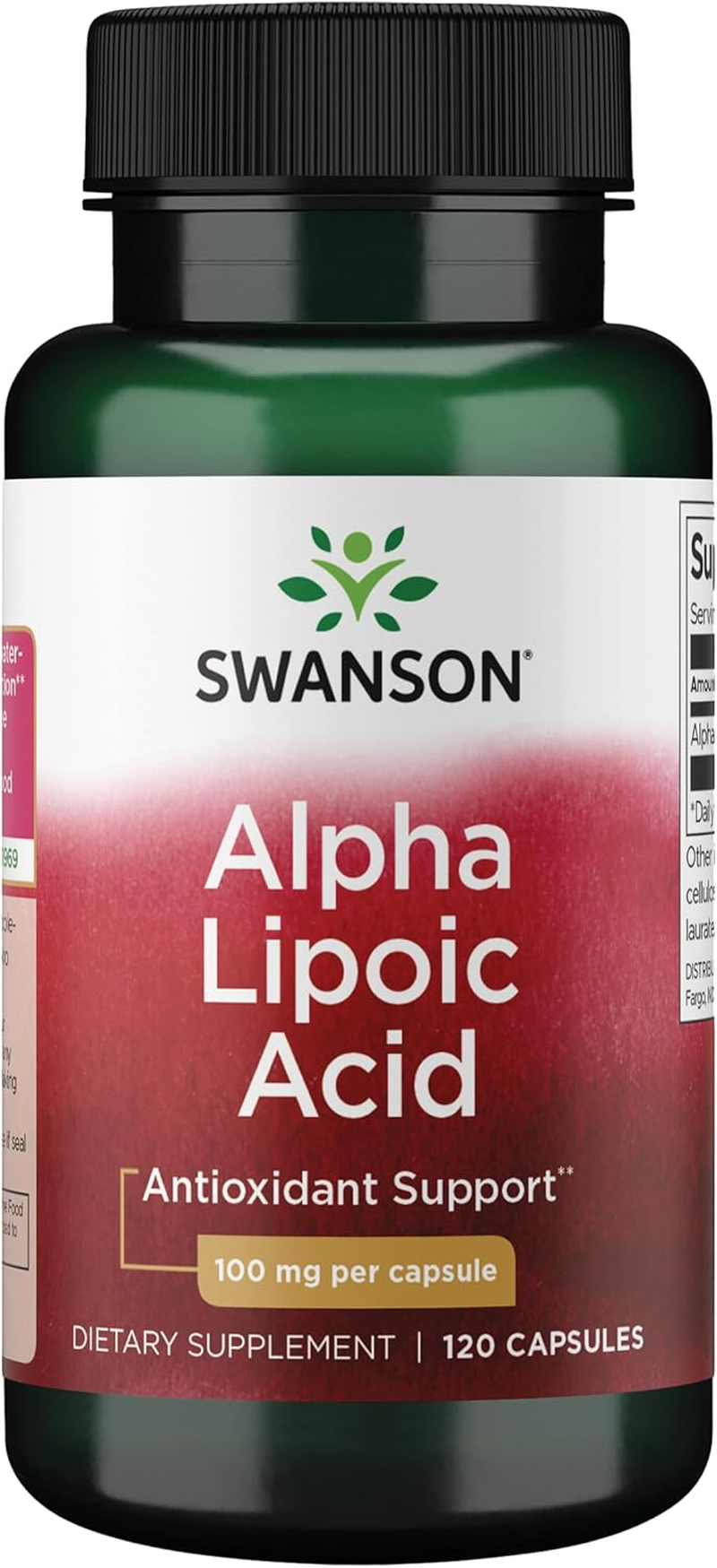 Swanson Alpha Lipoic Acid 100 Mg 120 Capsules