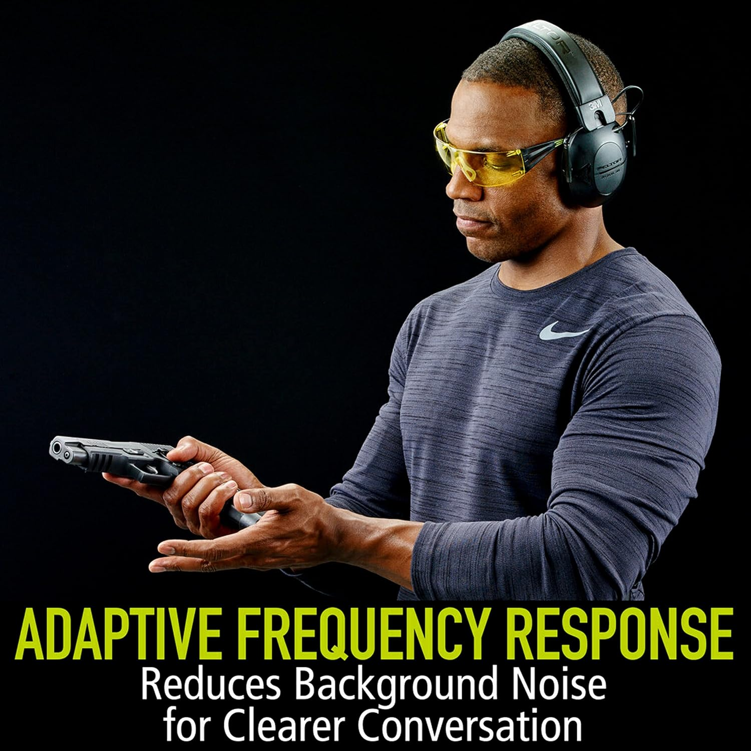 Peltor Sport Tactical 100 Electronic Hearing Protector, Ear Protection, NRR 22 Db, Ideal for Shooting and Hunting image number 5