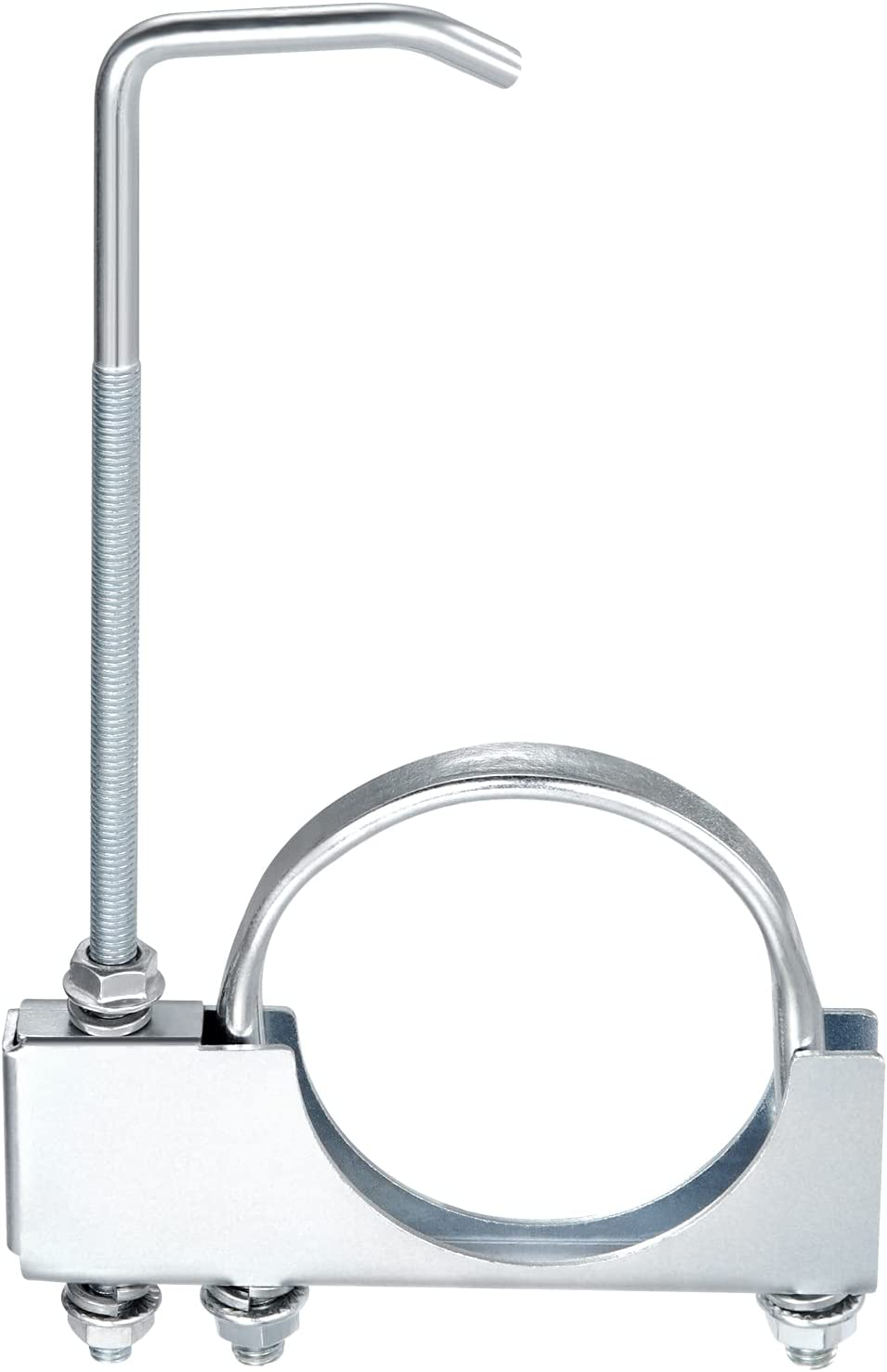 3" Universal Exhaust Clamp with Hanger for Ford F150 and Truck Exhaust Pipe Hanger image number 3