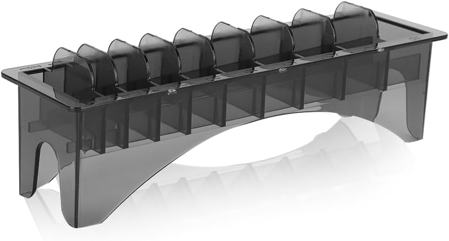 10 Grid Clipper Guard Holder Organizer, Holder for Clipper Guards, Clipper Case, Electric Hair Clipper Limit Comb Organizer Guide Comb Storage Case image number 4