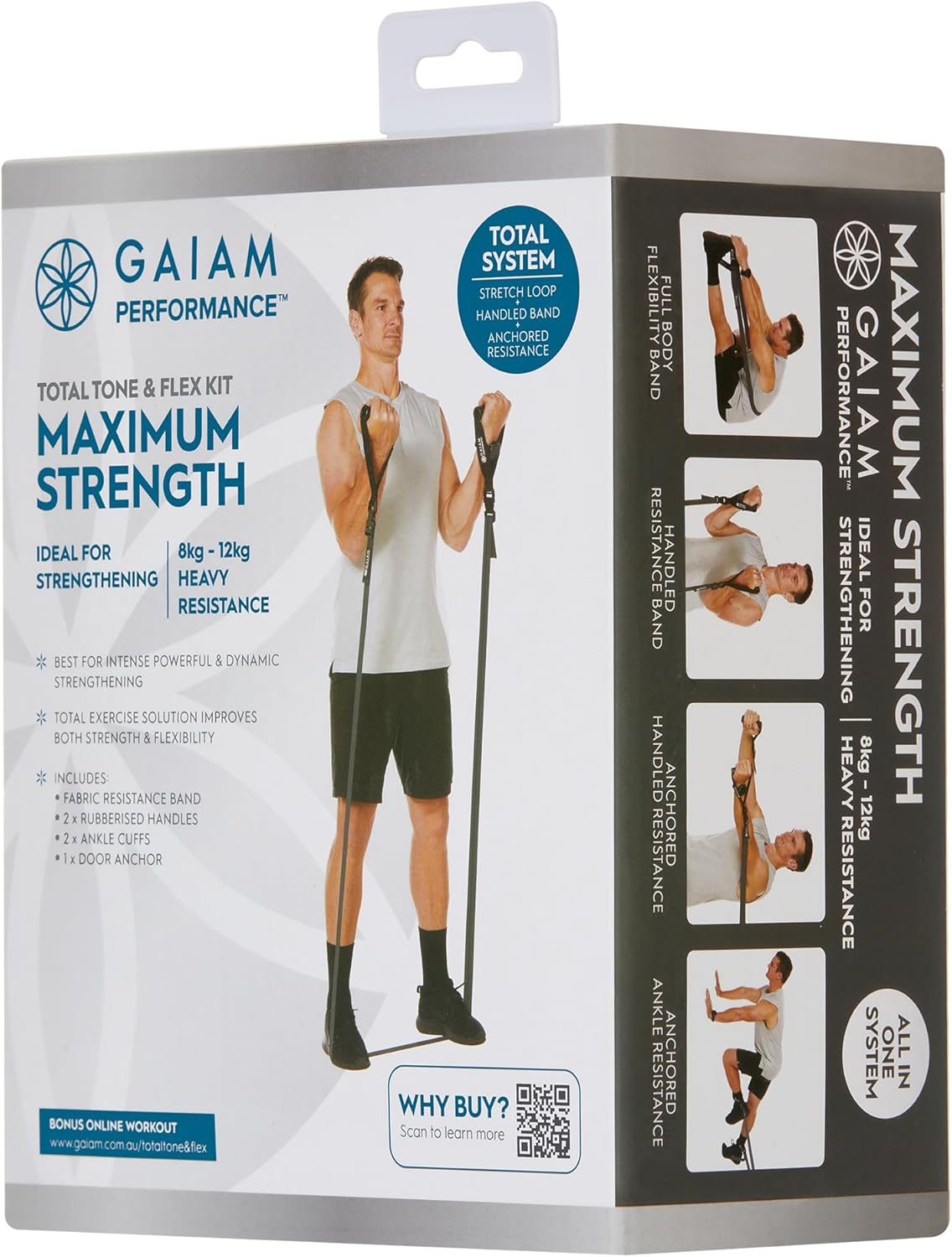 Gaiam Performance Heavy Total Tone and Flex Kit image number 2