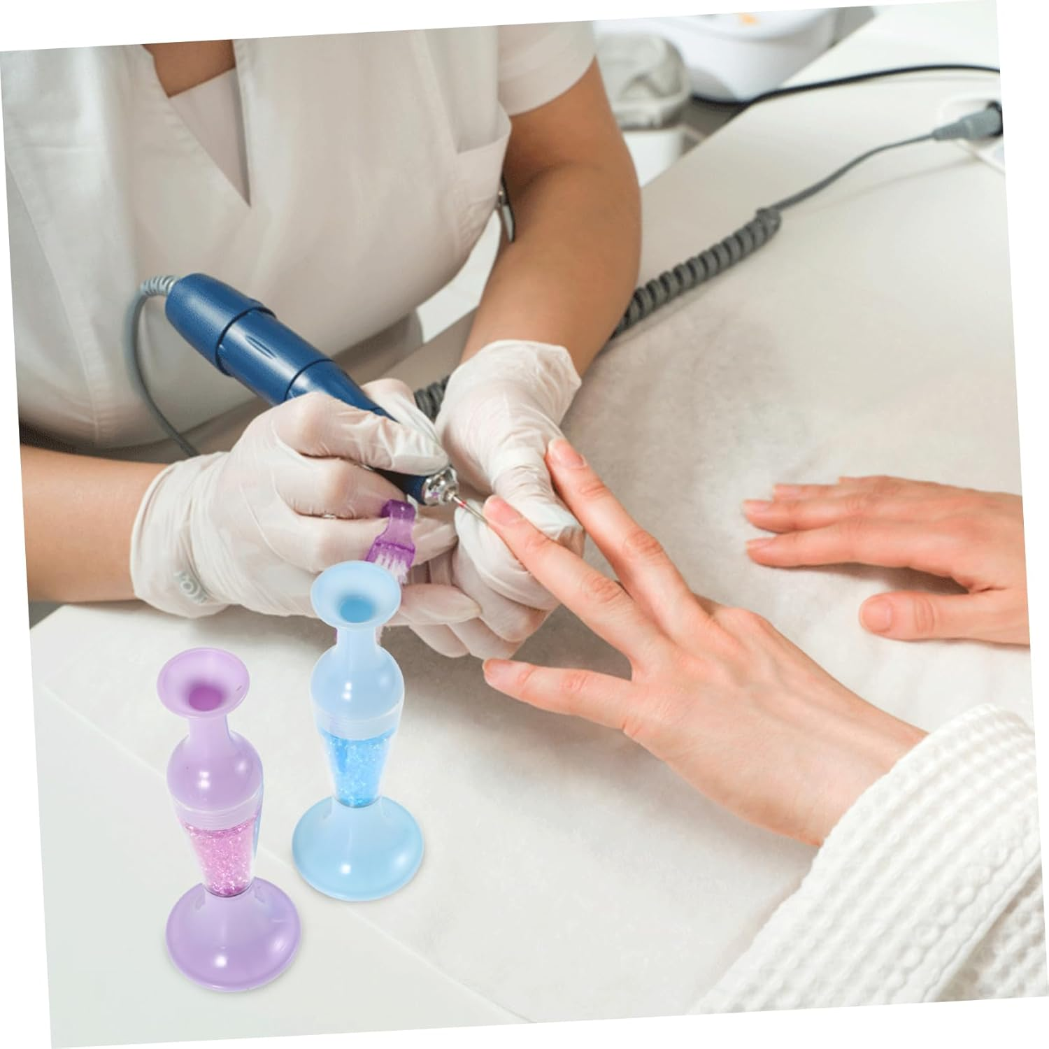 OHPHCALL 2Pcs Diamond Art Tools Pens Vase Shape Diamond Pen for Nail Art Embroidery image number 2