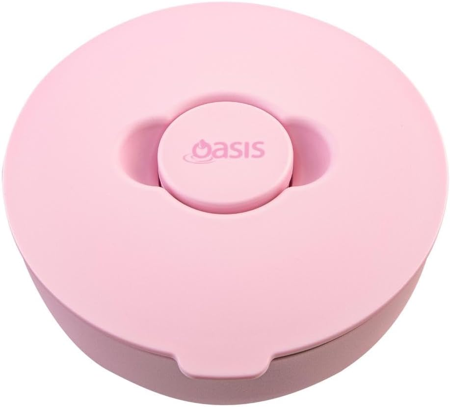Oasis Stainless Steel Double Wall Insulated Fresh'N'Go Lunch Bowl 950Ml - Pink Lemonade