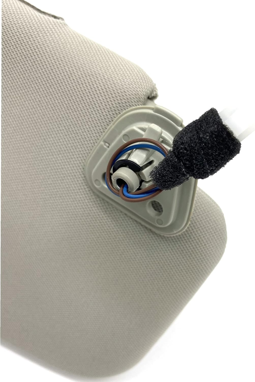 Ezzy Auto Gray Right Passenger Side Sun Visor Compatible with Nissan Murano 2009 2010 2011 2012 2013 2014 96401-1AA1B image number 1