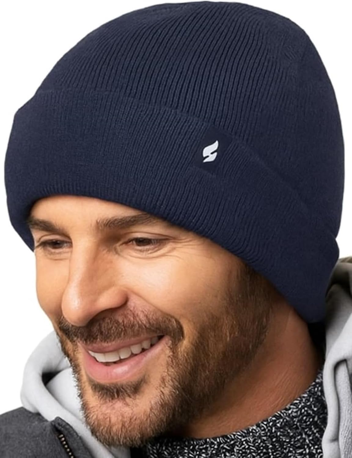 HEAT HOLDERS | Sockshop | Men'S Oran Thermal Beanie | Winter Warmth | Soft, Cozy Knit | One Size Fits Most | Perfect for Cold Weather Protection and Comfort