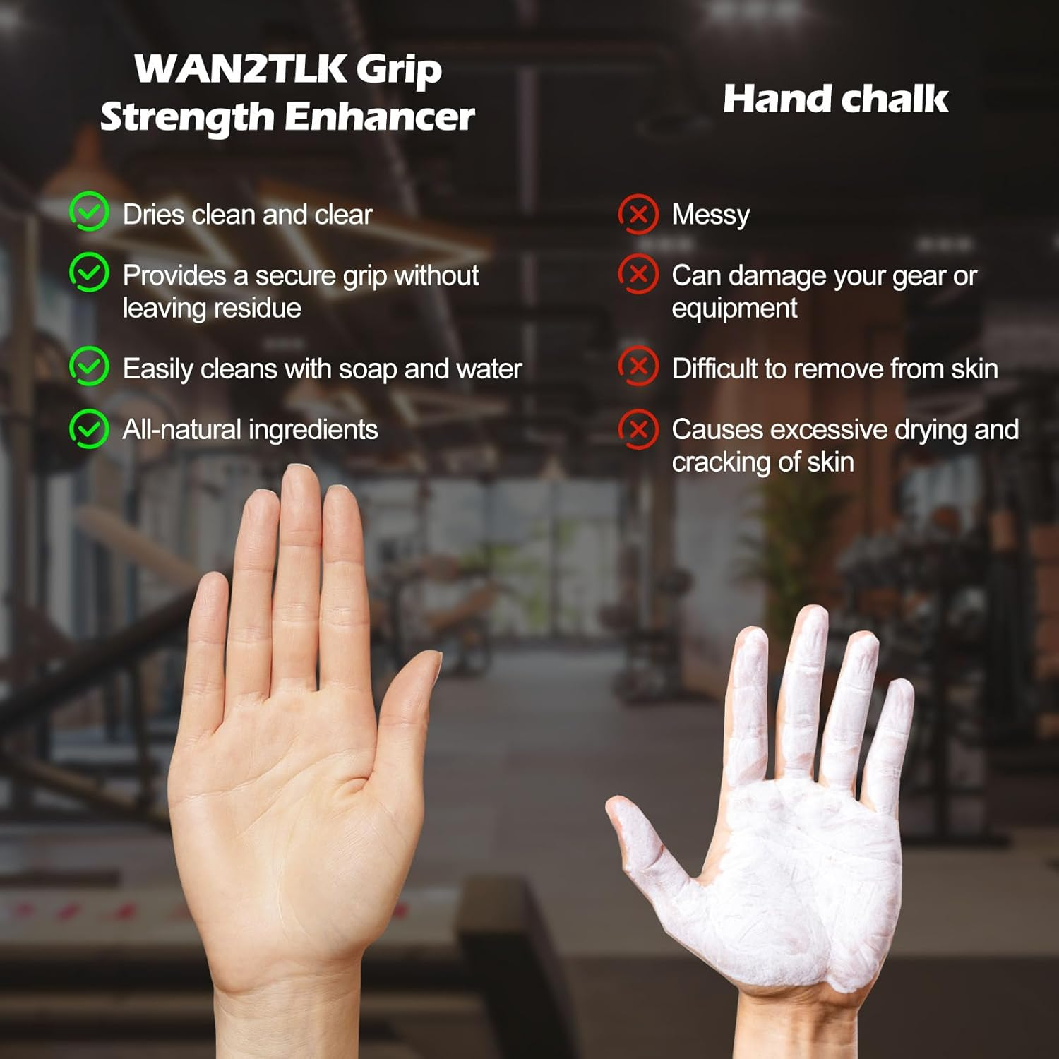 WAN2TLK Sports Hand Grip Spray 100Ml- Boost Performance, Enhance Control and Maximize Grip - for Athletes: Tennis, Basketball, Baseball, Weightlifting, Pole Dancing, Golf, Etc image number 6