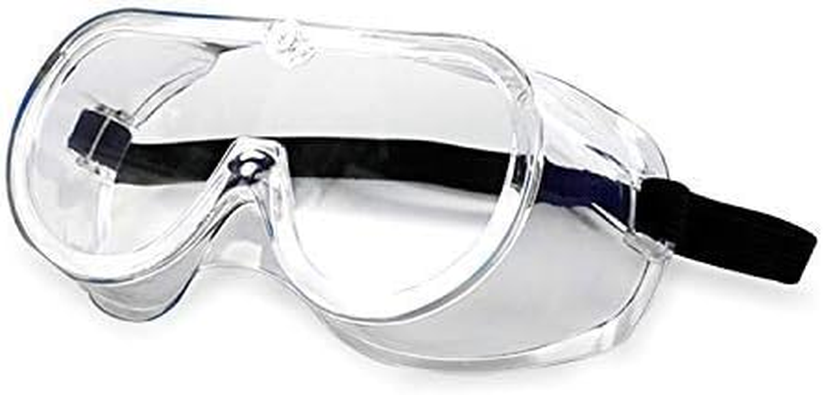 POWERLAP PRO Large Clear Safety Goggles Soft Tough Bendable Progear | Safety Glasses Impact Resistant | Protective Glasses Shooting Glasses Eye Protection Eye Shield Protective Eyewear Goggle image number 2