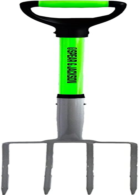 Spear & Jackson Garden Fork with Green Handle