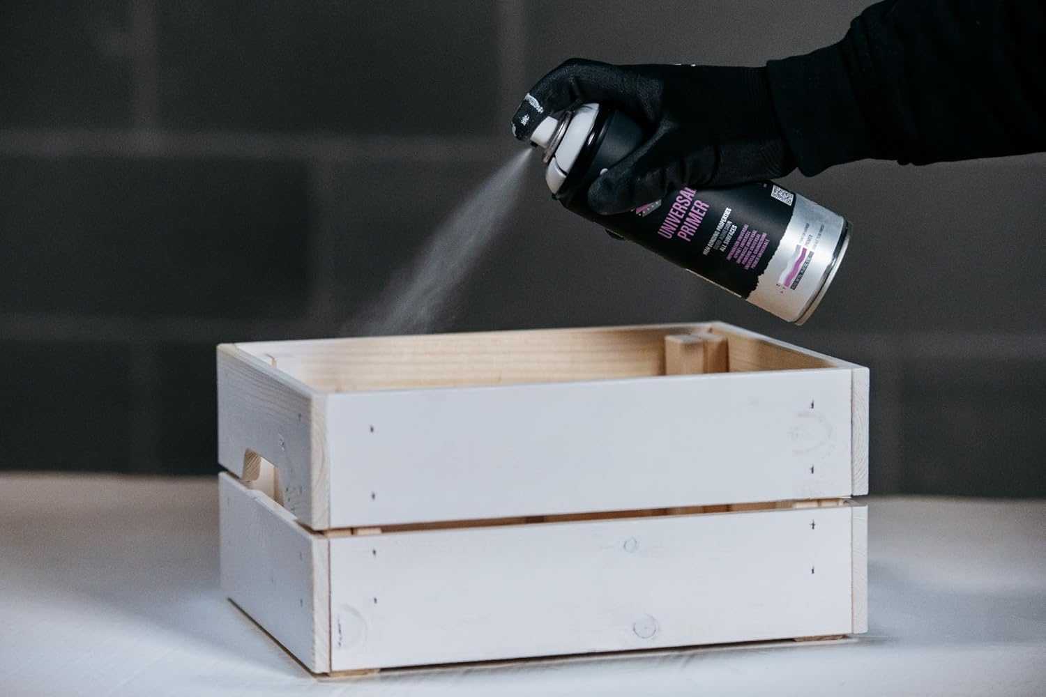 Montana Colors MTN PRO Universal Primer Spray Paint, White, 400 Ml image number 2