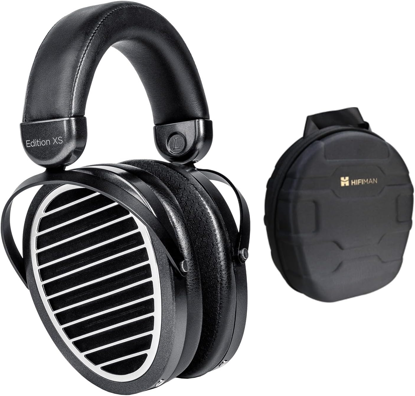 Hifiman Edition XS Stealth Magnets Planar Magnetic Hi-Fi Headphones +Headphone Travel Case-Black