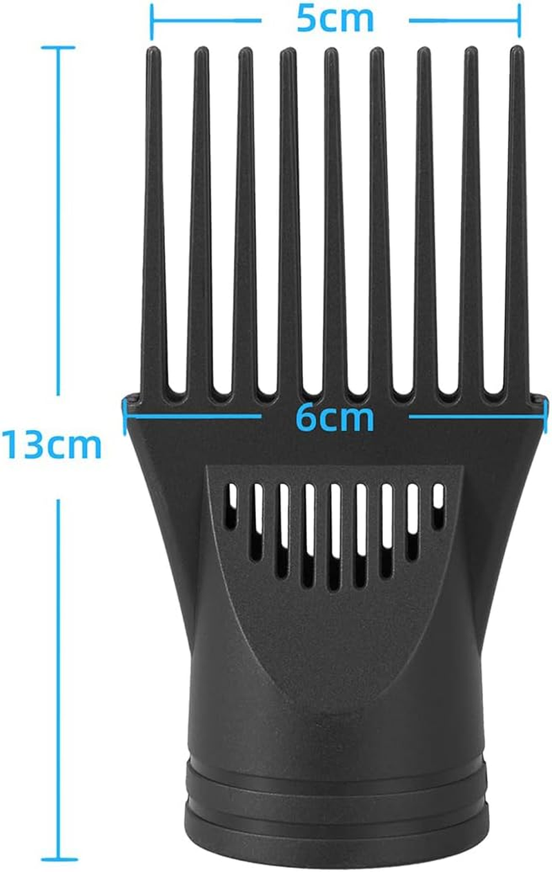 Pick Comb, Hair Dryer Diffuser Wind Blow Cover Comb Attachment Nozzle for Hair Salon Home image number 1