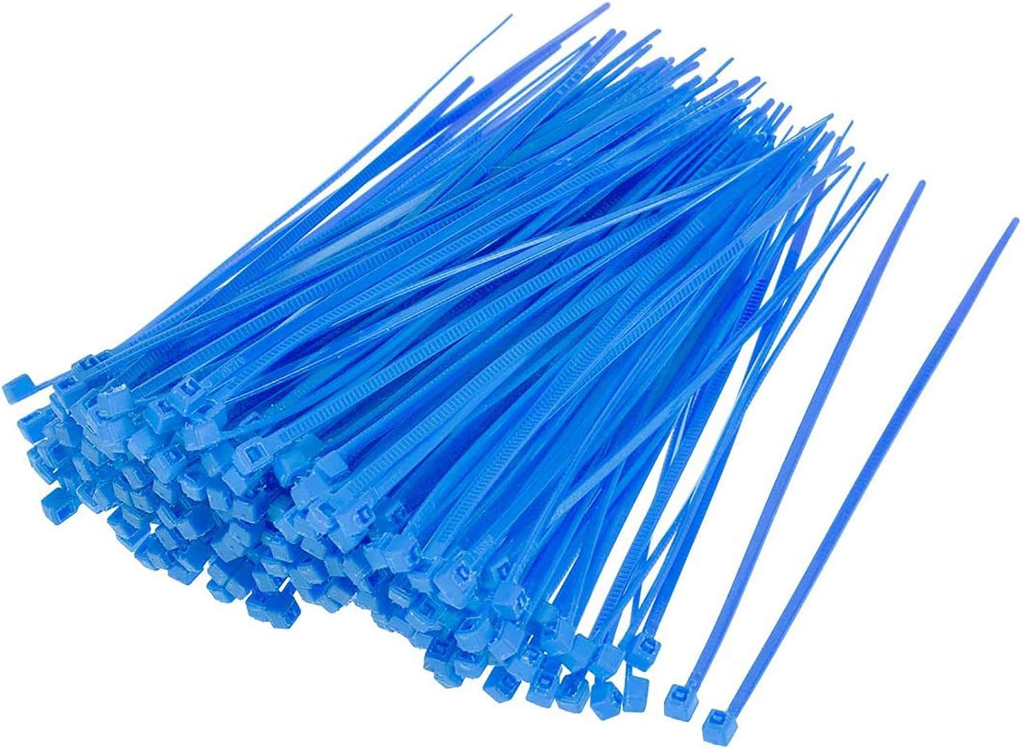 URBEST 1000 Pcs Self Locking Wire Cable Zip, Tie Fasten Wrap 6 Inch Nylon Zip Tie (Brown)