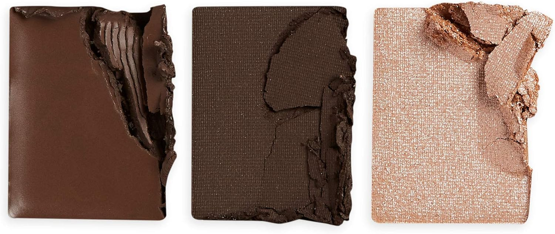 Makeup Revolution Eyebrow Kit, Brow Palette for Sculpting the Perfect Brows, Vegan & Cruelty-Free, Dark, 0.077Oz/2.2G