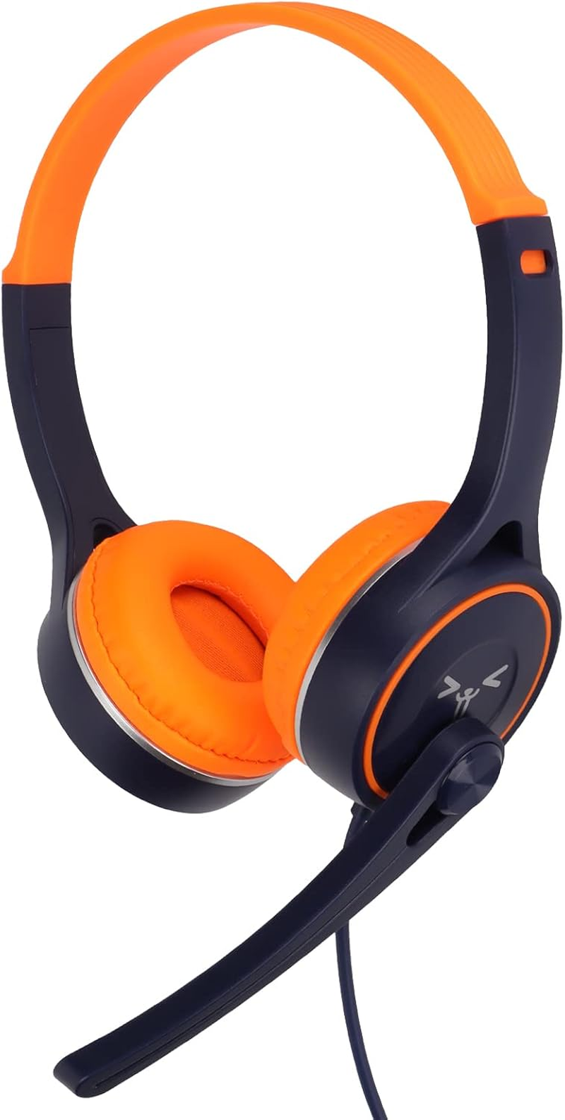 Kids Wired Headphones with 3.5Mm Plug, Foldable Stereo Noise Reduction Comfortable Headset with Sharing Port for Smartphone image number 5