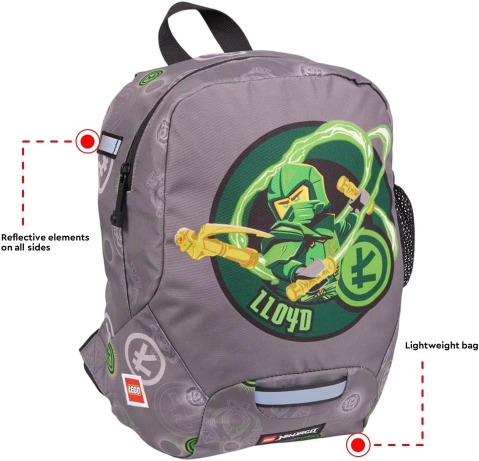 &reg; - Boys Nursery Backpack - Ninjago&reg; - Lightweight Backpack - Reflectors on All Sides - Flowers image number 4
