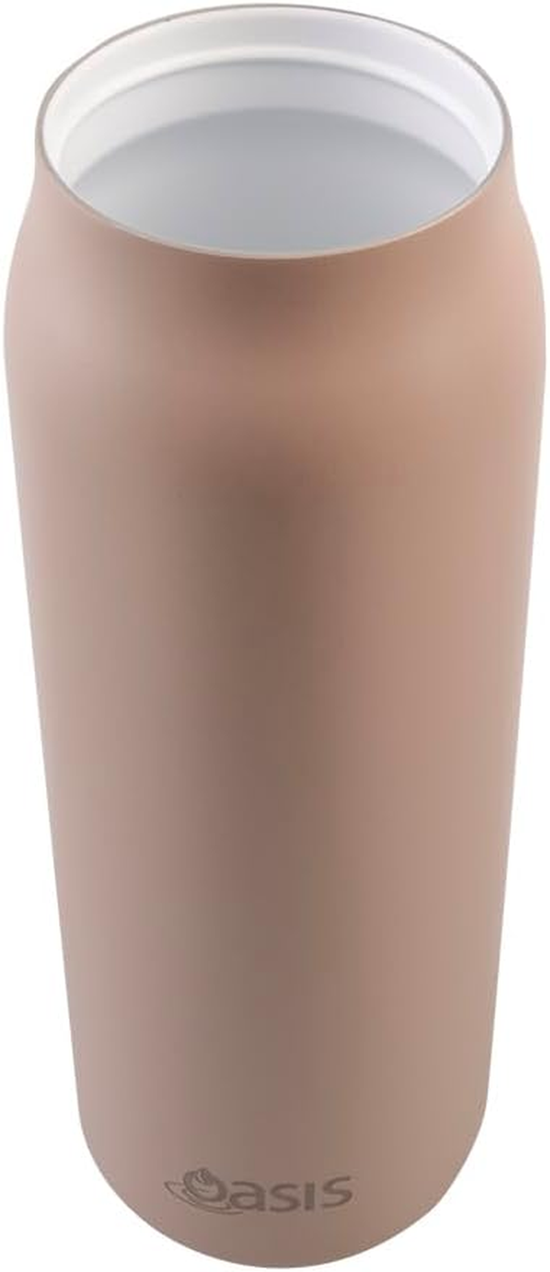 Oasis Ceramic Lined Stainless Steel Double Wall Insulated 'Sorrento' Sipper Bottle 900Ml - Latte image number 3