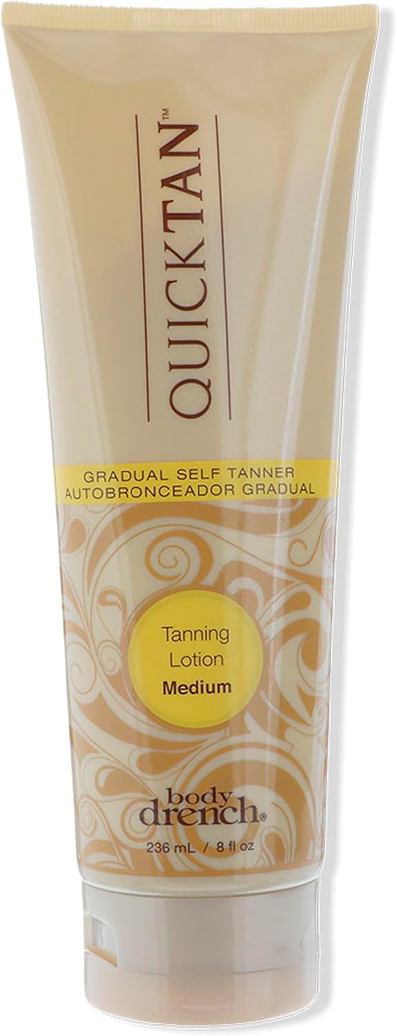 Body Drench Quick Tan Gradual Tanning Lotion, Medium, 8 Ounce